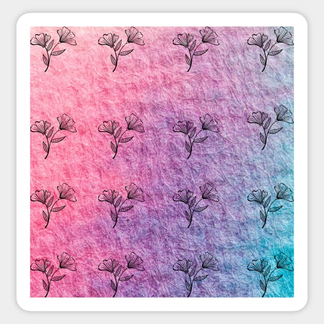 floral hues Sticker by Prettythings30